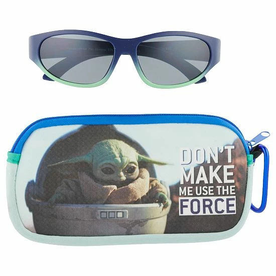 Licensed Character Star Wars: The Mandalorian Grogu Aka Baby Yoda Sunglasses & Case Set 3 Licensed Character Star Wars: The Mandalorian Grogu Aka Baby Yoda Sunglasses & Case Set