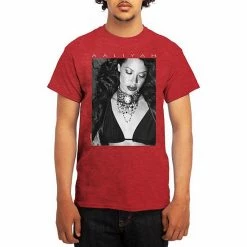 Licensed Character Men's Aaliyah Tee Charcoal -Licensed Character Shop unnamed file 5938
