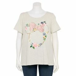 Licensed Character Disney's Group Plus Size Short Sleeve Graphic Tee Disney Group -Licensed Character Shop unnamed file 596