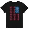 Licensed Character Men's Fish Hook American Flag Tee Grey -Licensed Character Shop unnamed file 6004