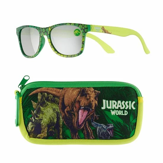Licensed Character Boys Jurassic World Sunglasses & Case Set 3 Licensed Character Boys Jurassic World Sunglasses & Case Set