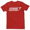 Licensed Character Men's Marvel Iron Man Stark Industries Logo Tee Navy Heather -Licensed Character Shop unnamed file 6059