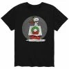 Licensed Character Men's Peanuts Snoopy Flight Tee Black -Licensed Character Shop unnamed file 6070