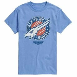 Licensed Character Men's Top Gun Maverick Talk To Me Goose Tee Blue -Licensed Character Shop unnamed file 6091