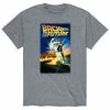 Licensed Character Men's Back To The Future Poster Tee Grey -Licensed Character Shop unnamed file 6095