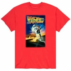 Licensed Character Men's Back To The Future Poster Tee Grey -Licensed Character Shop unnamed file 6097