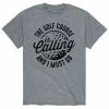 Licensed Character Men's The Golf Course Is Calling Tee Grey -Licensed Character Shop unnamed file 6100
