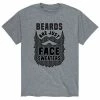 Licensed Character Men's Beards Are Face Sweaters Tee Green -Licensed Character Shop unnamed file 6103