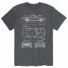 Licensed Character Men's Vintage Car Rendering Tee Grey 2 Licensed Character Men's Vintage Car Rendering Tee Grey -Licensed Character Shop unnamed file 6109