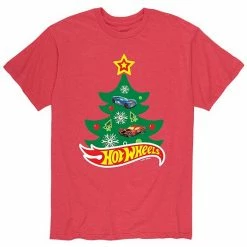 Licensed Character Men's Hot Wheels Christmas Tree Tee Red 6 Licensed Character Men's Hot Wheels Christmas Tree Tee Red -Licensed Character Shop unnamed file 6113