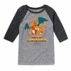 Licensed Character Boys 8-20 Pokemon Charmander Raglan Graphic Tee -Licensed Character Shop unnamed file 6212