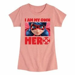 Licensed Character Girls 7-16 Miraculous Lady Bug Own Hero Tee Pink -Licensed Character Shop unnamed file 6248