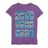 Licensed Character Disney's Lilo & Stitch Girls 7-16 The Emotions Of Stitch Panel Grid Graphic Tee -Licensed Character Shop unnamed file 6249