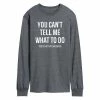 Licensed Character Men's Can't Tell Me What To Do Tee -Licensed Character Shop unnamed file 6282
