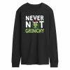 Licensed Character Men's Dr. Seuss The Grinch "Never Not Grinchy" Tee -Licensed Character Shop unnamed file 6295