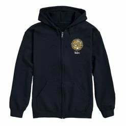 Licensed Character Men's The Beatles Comes The Sun Zip Hoodie Gray -Licensed Character Shop unnamed file 6324