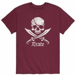 Licensed Character Men's Pirate Skull Tee Black -Licensed Character Shop unnamed file 6412