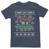 Licensed Character Men's Ugly Sweater 'Don't Get Your Tinsel In A Tangle' Tee -Licensed Character Shop unnamed file 6418