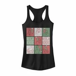 Licensed Character Disney's Snow White And The Seven Dwarfs Juniors' "Heigh Ho Ho Ho" Christmas Tank Top