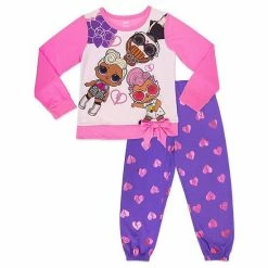 Licensed Character Girls 4-12 L.O.L Surprise! Top & Bottoms Pajama Set