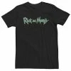 Licensed Character Big & Tall Rick & Morty Main Logo Tee -Licensed Character Shop unnamed file 6527