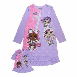 Licensed Character Girls 4-10 L.O.L Surprise! "L.O.L. Go Team" Nightgown & Doll Gown Set