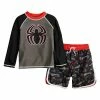 Licensed Character Toddler Boy Marvel Spider-Man Rash Guard & Swim Trunks Set -Licensed Character Shop unnamed file 6576