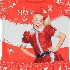 Licensed Character Girls 4-12 Jojo Siwa Slayin' It Nightgown -Licensed Character Shop unnamed file 6585