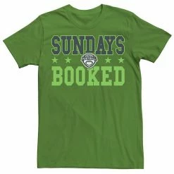 Licensed Character Men's ESPN Fantasy Football Sundays Booked Green Logo Tee Navy -Licensed Character Shop unnamed file 6623