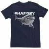 Licensed Character Men's Disney Pixar Finding Nemo Hangry Bruce Graphic Tee Navy -Licensed Character Shop unnamed file 6635