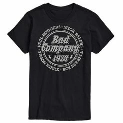 Licensed Character Men's Bad Company 1973 Tee Black -Licensed Character Shop unnamed file 6642