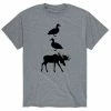 Licensed Character Men's Duck Duck Moose Tee Grey -Licensed Character Shop unnamed file 6668
