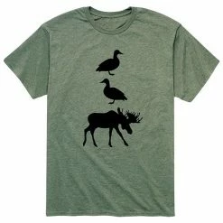 Licensed Character Men's Duck Duck Moose Tee Grey -Licensed Character Shop unnamed file 6669