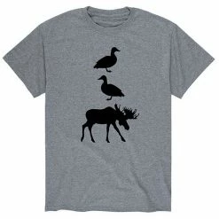 Licensed Character Men's Duck Duck Moose Tee Grey -Licensed Character Shop unnamed file 6670