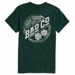 Licensed Character Men's Bad Company Straight Shooter Badge Tee Blue -Licensed Character Shop unnamed file 6675