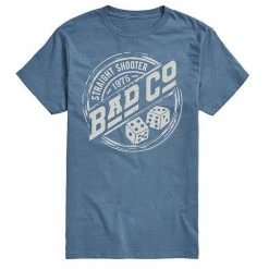 Licensed Character Men's Bad Company Straight Shooter Badge Tee Blue -Licensed Character Shop unnamed file 6676