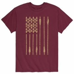 Licensed Character Men's Bow & Arrow American Flag Tee Black -Licensed Character Shop unnamed file 6681