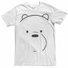 Licensed Character Men's CN We Bare Bears Ice Bear Big Face Tee -Licensed Character Shop unnamed file 6691