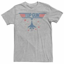 Licensed Character Men's Top Gun Jet Stars Classic Logo Tee
