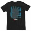Licensed Character Big & Tall Lego Star Wars Millennium Falcon Blue Print Tee -Licensed Character Shop unnamed file 6774
