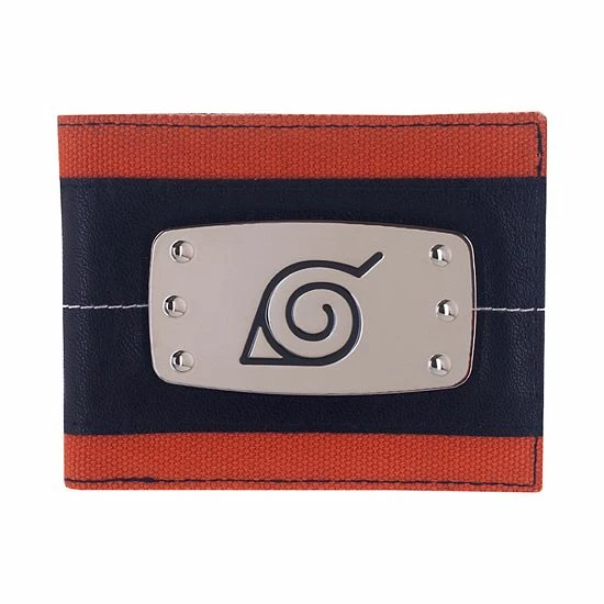 Licensed Character Men's Naruto Hidden Leaf Village Bifold Wallet 4 Licensed Character Men's Naruto Hidden Leaf Village Bifold Wallet - Image 2