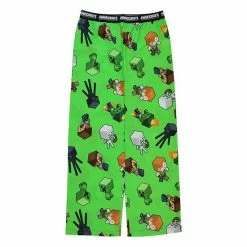 Licensed Character Boys 4-20 Minecraft Block Heads Pajama Pants In Regular & Husky