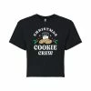 Licensed Character Juniors' Christmas Cookie Cropped Graphic Tee -Licensed Character Shop unnamed file 6831