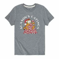 Licensed Character Boys 8-20 Garfield Seasons Eatings Graphic Tee Blue -Licensed Character Shop unnamed file 6845