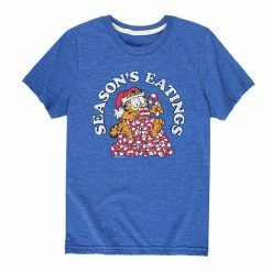 Licensed Character Boys 8-20 Garfield Seasons Eatings Graphic Tee Blue -Licensed Character Shop unnamed file 6846