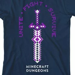 Licensed Character Boys 8-20 Minecraft Dungeons Sword Graphic Tee -Licensed Character Shop unnamed file 6856