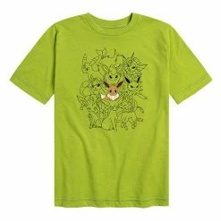 Licensed Character Boys 8-20 Pokemon Eevee Evolutions Graphic Tee Green -Licensed Character Shop unnamed file 6865