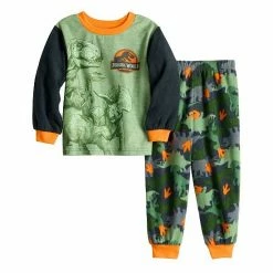 Licensed Character Toddler Jurassic World "Dino Stomp" 2-Piece Pajama Set