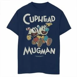Licensed Character Boys 8-20 The Cuphead Show Cuphead And Mugman Tee