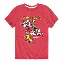 Licensed Character Boys 8-20 Dr. Seuss Green Eggs And Ham Tee -Licensed Character Shop unnamed file 6885
